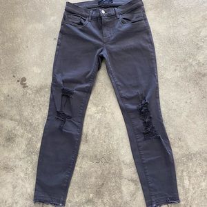 J Brand Cropped Demen Grey jeans size 27